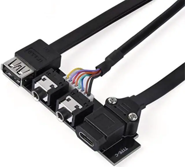 Main image of USB3.0  A type * 1 internal 19Pin 800mm length +USB3.1 Gen2  C Type *1internal 20Pin Key-A 600mm length+ HD Audio 800mm length