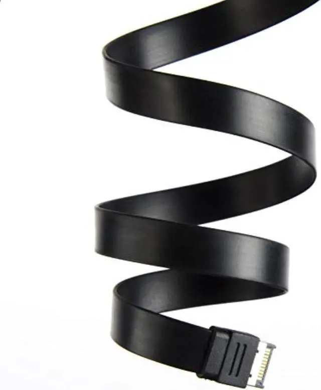 Alt view image 3 of 14 - USB3.0  A type * 1 internal 19Pin 800mm length +USB3.1 Gen2  C Type *1internal 20Pin Key-A 600mm length+ HD Audio 800mm length