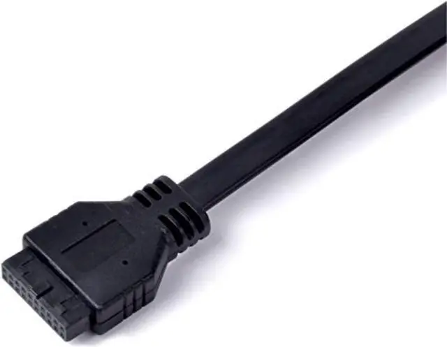 Alt view image 5 of 14 - USB3.0  A type * 1 internal 19Pin 800mm length +USB3.1 Gen2  C Type *1internal 20Pin Key-A 600mm length+ HD Audio 800mm length