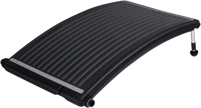 Alt view image 3 of 11 - vidaXL Curved Pool Solar Heating Panels 2 pcs 43.3"x25.6"
