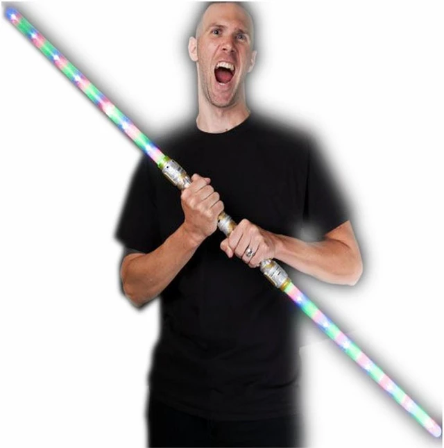 Alt view image 2 of 2 - blinkee Dueling Multicolor Light Saber Sword