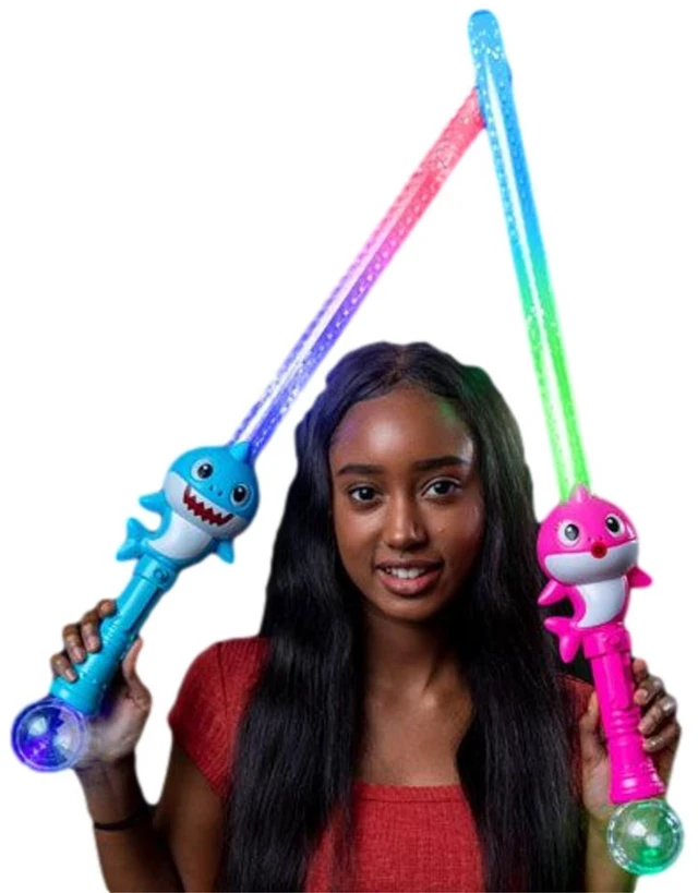Main image of Multicolor Sharks Prism Sword Assorted Color
