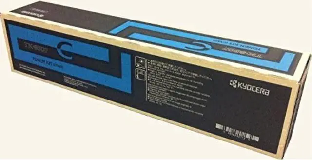 Alt view image 3 of 9 - Cyan Toner Cartridge for Kyocera TK-8507C TASKalfa 4550ci, TASKalfa 4551ci, TASKalfa 5550ci, TASKalfa 5551ci, Genuine Kyocera Brand