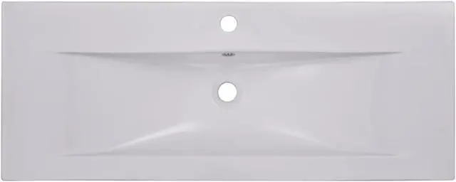 Alt view image 9 of 18 - vidaXL Wash Basin Built-in Basin Vanity Sink Small Basin Bath Sink Ceramic White