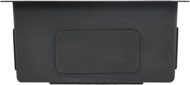 Alt view image 11 of 20 - vidaXL Handmade Kitchen Sink Black Stainless Steel Under-Mount Sink Basin