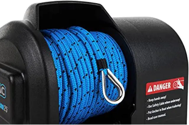 Alt view image 4 of 13 - Trac Outdoors T10108-G3 Fisherman 25 Electric Anchor Winch