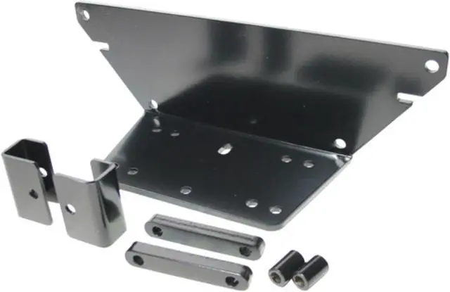 Main image of Polaris Ranger Winch Mount Black Steel Bulldog Winch