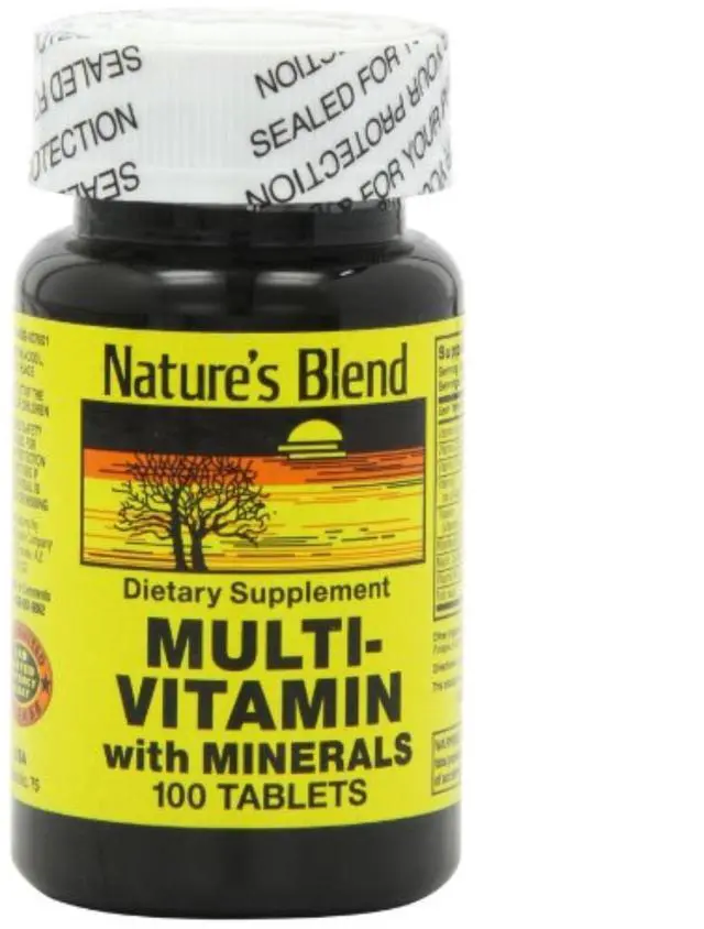 Alt view image 2 of 2 - Natures Blend NAT B MULTIVITAMIN & MIN TB, Assorted, 100 Count