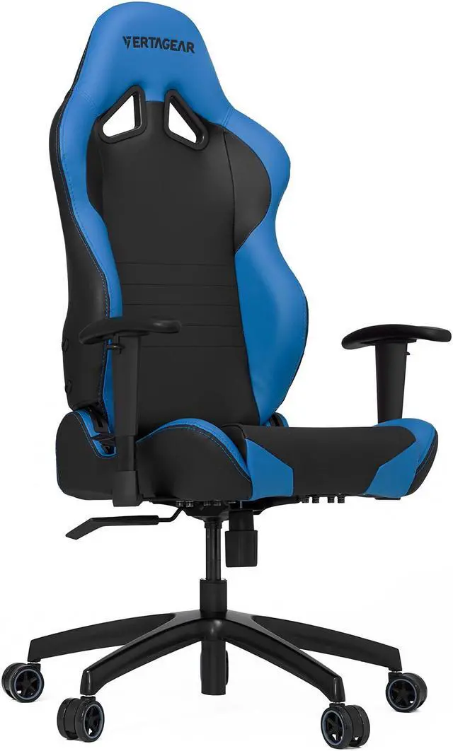 Alt view image 10 of 11 - Vertagear S-Line SL2000 Racing Series Gaming Chair - Black/Blue (Rev. 2)