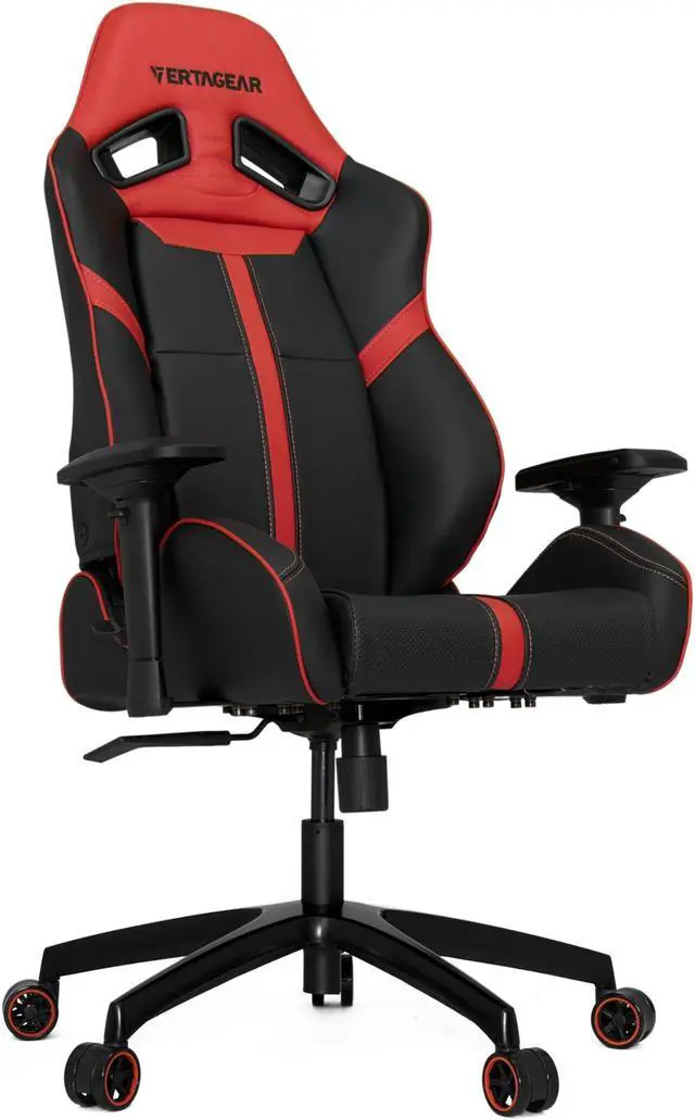 Alt view image 10 of 11 - Vertagear VG-SL5000 Series Ergonomic Racing Style Gaming Office Chair - Black/Red (Rev. 2)
