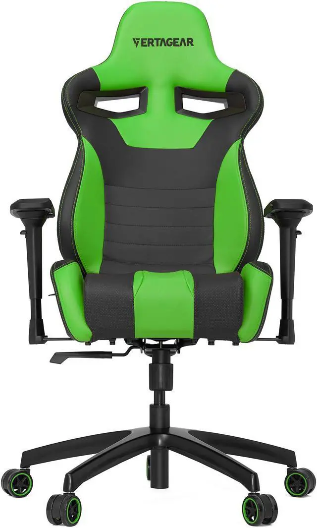 Alt view image 9 of 11 - Vertagear S-Line SL4000 Racing Series Gaming Office Chair - Black/Green (Rev. 2)