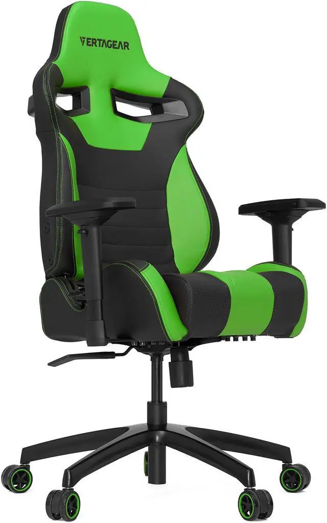 Alt view image 10 of 11 - Vertagear S-Line SL4000 Racing Series Gaming Office Chair - Black/Green (Rev. 2)