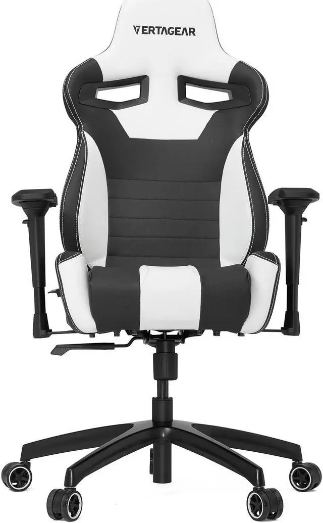 Alt view image 10 of 12 - Vertagear S-Line SL4000 Racing Series Gaming Office Chair - Black/White (Rev. 2)