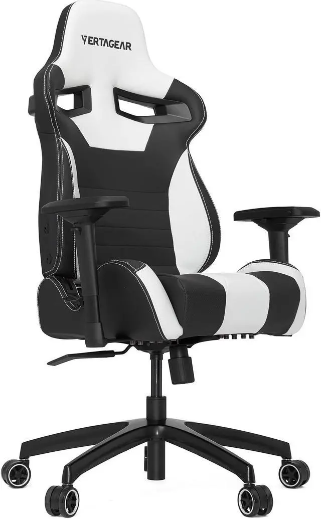 Alt view image 11 of 12 - Vertagear S-Line SL4000 Racing Series Gaming Office Chair - Black/White (Rev. 2)