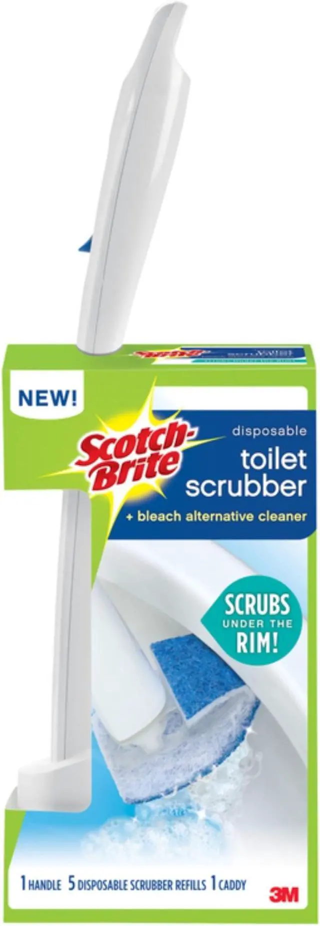 Alt view image 15 of 17 - Scotch-Brite Disposable Toilet Scrubber
