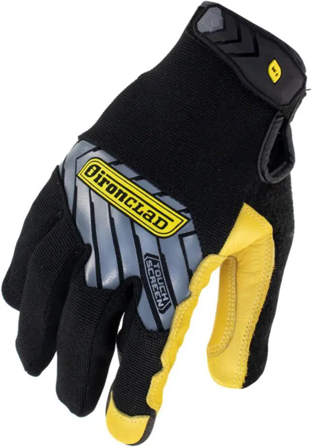 Alt view image 3 of 5 - IRONCLAD PERFORMANCE WEAR IEX-MPLG-05-XL Mechanics Touchscreen Gloves, XL,