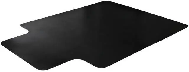 Alt view image 10 of 20 - Floortex Advantagemat Black Vinyl Lipped Black PVC Chair Mat for Carpets - 45" x 53"