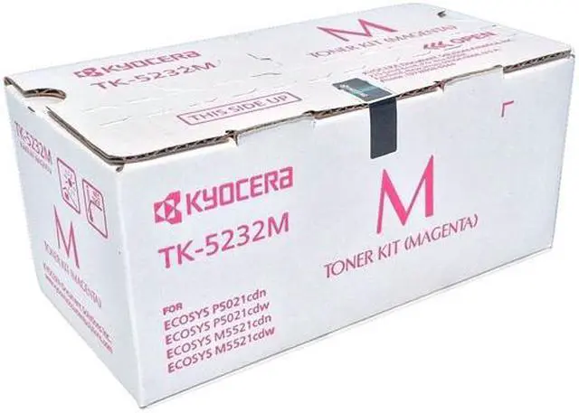 Alt view image 5 of 7 - Magenta Toner Cartridge for Kyocera TK-5232M ECOSYS M5521cdw, ECOSYS P5021cdw, Genuine Kyocera Brand