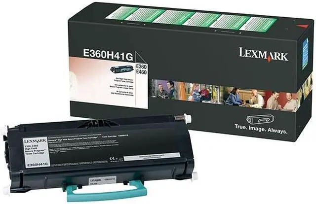 Alt view image 7 of 14 - Lexmark E360H41G High Yield Return Program Toner Cartridge - Black