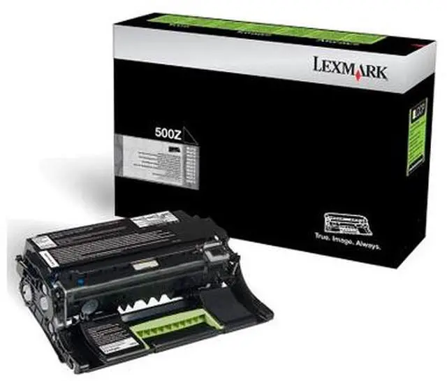 Alt view image 14 of 20 - Lexmark 50F0Z00 Lexmark 500Z Black Return Program Imaging Unit - 60000 Page Black - 1 Pack - OEM