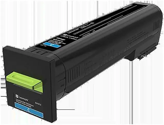 Alt view image 7 of 14 - Lexmark 82K1XC0 Extra High Yield Return Program Toner Cartridge - Cyan