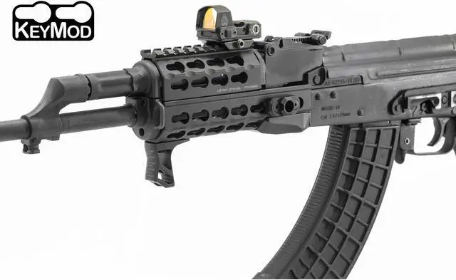 Alt view image 8 of 15 - UTG TL-HSK01 Keymod Ultra Slim Handstop, Matte Black