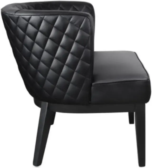 Alt view image 3 of 6 - Boss Ava Quilted guest, accent or dining chair - Black