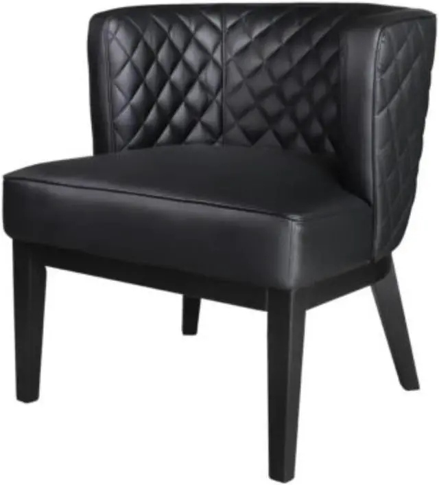 Alt view image 6 of 6 - Boss Ava Quilted guest, accent or dining chair - Black