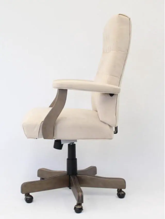 Alt view image 3 of 7 - BOSS Executive Champagne Velvet With Driftwood Finish Frame
