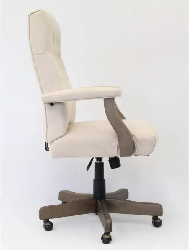 Alt view image 5 of 7 - BOSS Executive Champagne Velvet With Driftwood Finish Frame