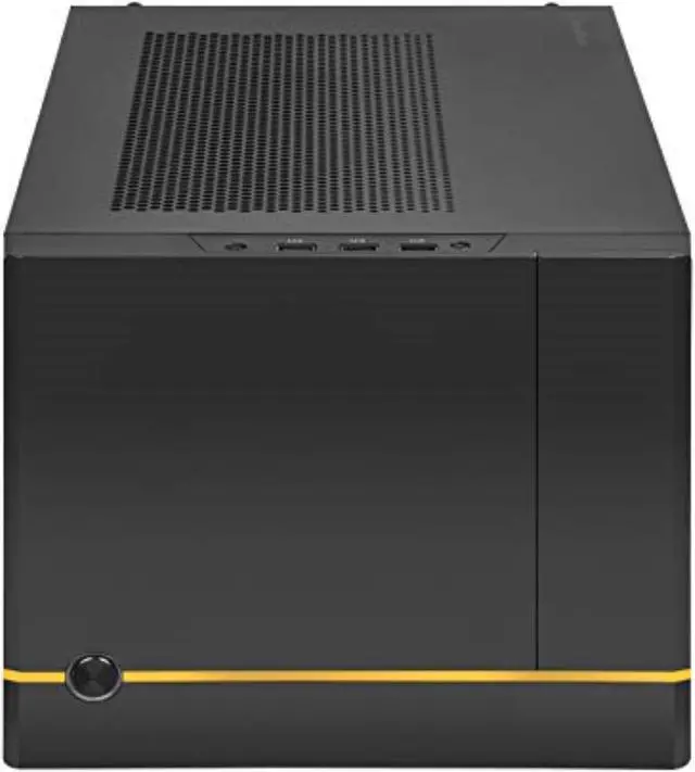 Alt view image 2 of 6 - SG14B,Black,Small form factor chassis ,Plast front Panel,Steel body,  (15.25" or 13.5")+ 13.5,32.5"drive bay, support mini-ITX/Mini DTX motherboard , 2USB 3.0 Type A, 1USB2.0,support ATX PSU
