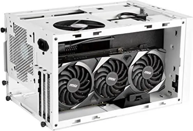 Alt view image 6 of 6 - SG14B,White,Small form factor chassis ,Plast front Panel,Steel body, (15.25" or 13.5")+ 13.5,32.5"drive bay, support mini-ITX/Mini DTX motherboard , 2USB 3.0 Type A, 1USB2.0,support ATX PSU