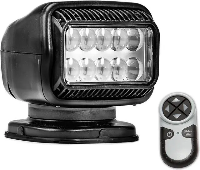 Alt view image 6 of 8 - Golight Radioray Gt Series Permanent Mount - Black Led - Wireless Handheld Remote
