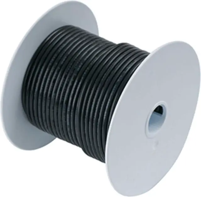 Alt view image 3 of 7 - Ancor Black 4 AWG Tinned Copper Battery Cable - 50' [113005]