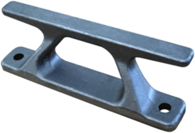 Alt view image 7 of 8 - Dock Edge Dock Builders Cleat-Angled Aluminum Rail Cleat-10" - 2430-F