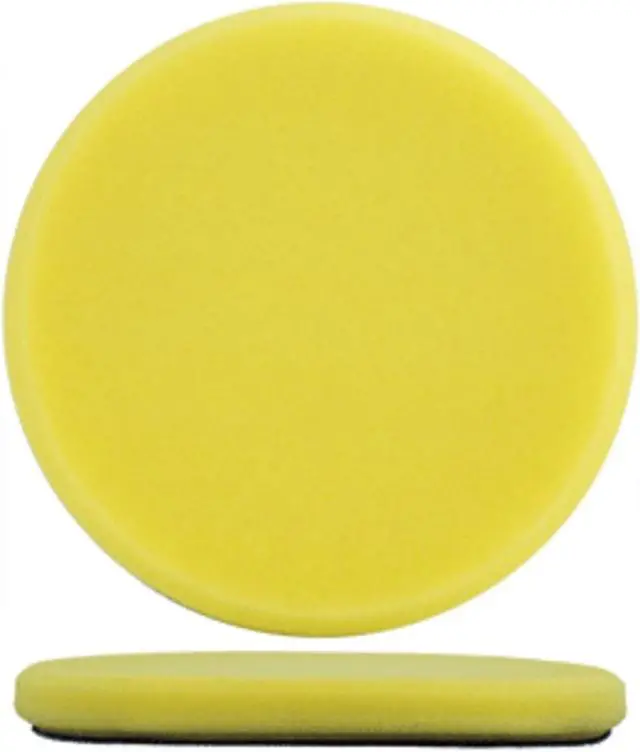 Alt view image 4 of 9 - Meguiar's Soft Foam Polishing Disc - Yellow - 5"