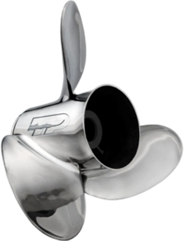 Alt view image 3 of 4 - Turning Point Express® EX1-1319/EX2-1319 Stainless Steel Right-Hand Propeller - 13.25 x 19 - 3-Blade