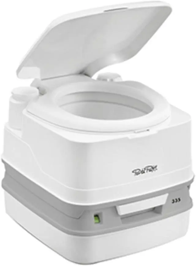 Alt view image 3 of 7 - THETFORD PORTA POTTI 335 MARINE TOILET W/ HOLD DOWN KIT