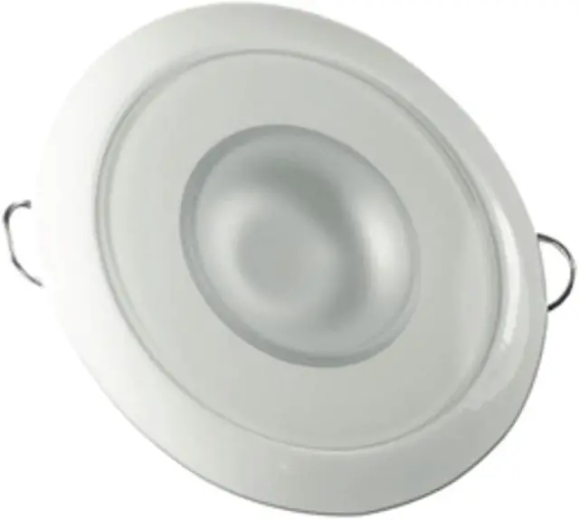 Alt view image 3 of 5 - Lumitec Mirage Flush Mount Interior Down Light - Non-Dimmable White - Glass Fixt
