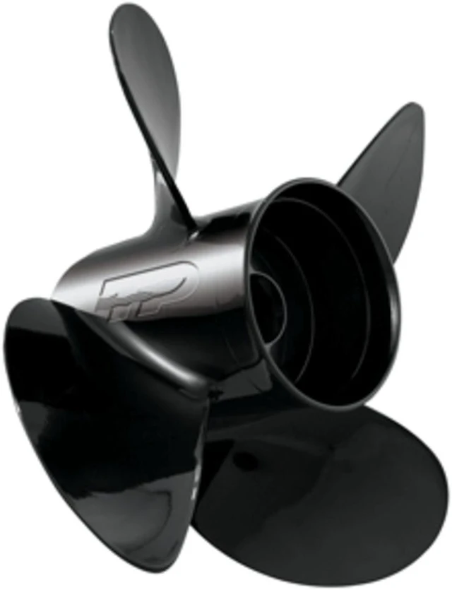 Alt view image 3 of 5 - Turning Point LE1/LE2-1317-4 Hustler® Aluminum - Right-Hand Propeller - 13.25 X 17 - 4-Blade