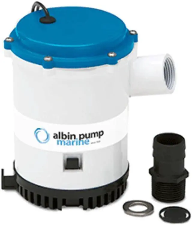 Main image of Albin Pump Bilge Pump Heavy Duty 2250 GPH - 24V
