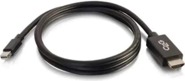 Alt view image 4 of 10 - C2g 6Ft Mini Displayport To Hdmi Adapter Cable - Black - Taa