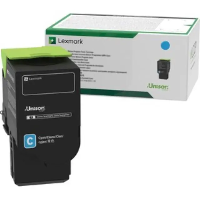Alt view image 5 of 11 - Lexmark C2310C0 Return Program Toner Cartridge - Cyan