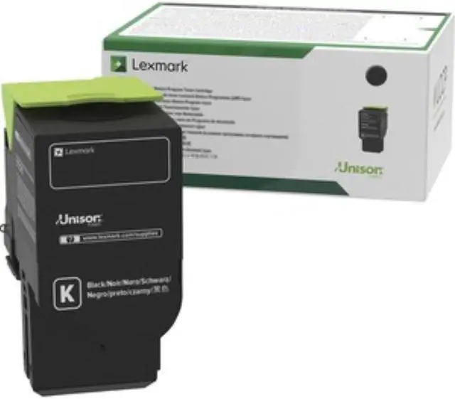Alt view image 6 of 12 - Lexmark C2310K0 Return Program Toner Cartridge - Black