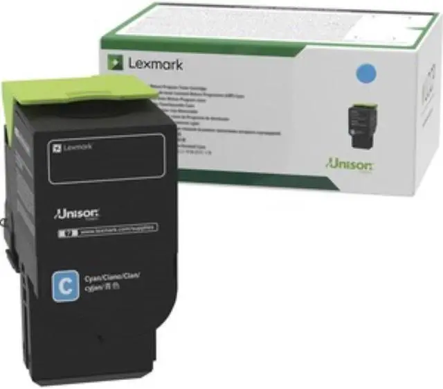 Alt view image 5 of 9 - Lexmark C231HC0 High Yield Return Program Toner Cartridge - Cyan