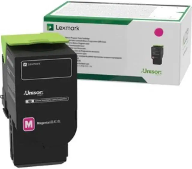 Alt view image 6 of 10 - Lexmark C231HM0 High Yield Return Program Toner Cartridge - Magenta