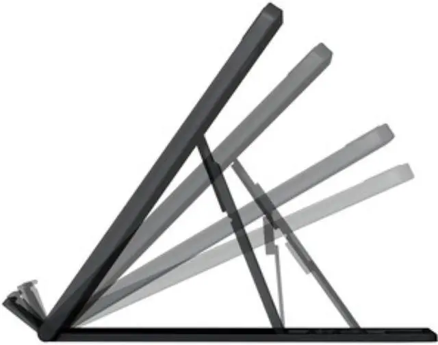Alt view image 8 of 17 - Kinsington SmartFit Easy Riser Laptop Up to 17" Cooling Stand K50422WW