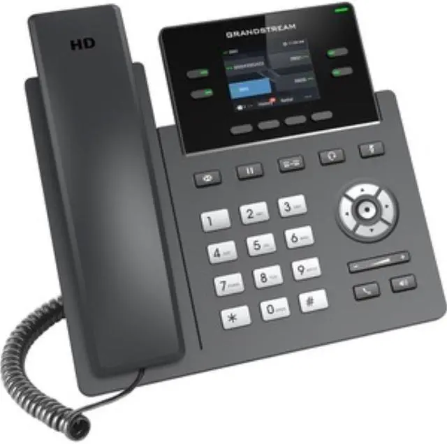 Alt view image 6 of 7 - Grandstream Grp2612 Ip Phone - Corded - Corded - Wall Mountable