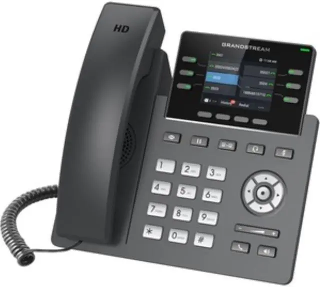 Alt view image 7 of 8 - Grandstream GRP2613 3-Line Gigabit IP Phone