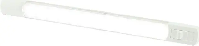 Main image of Hella Marine Surface Strip Light w/Switch - White LED - 12V